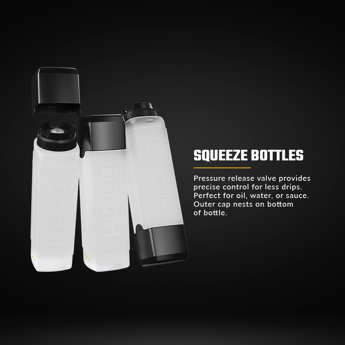 Halo Elite Squeeze Bottle Pack - HZ-3027