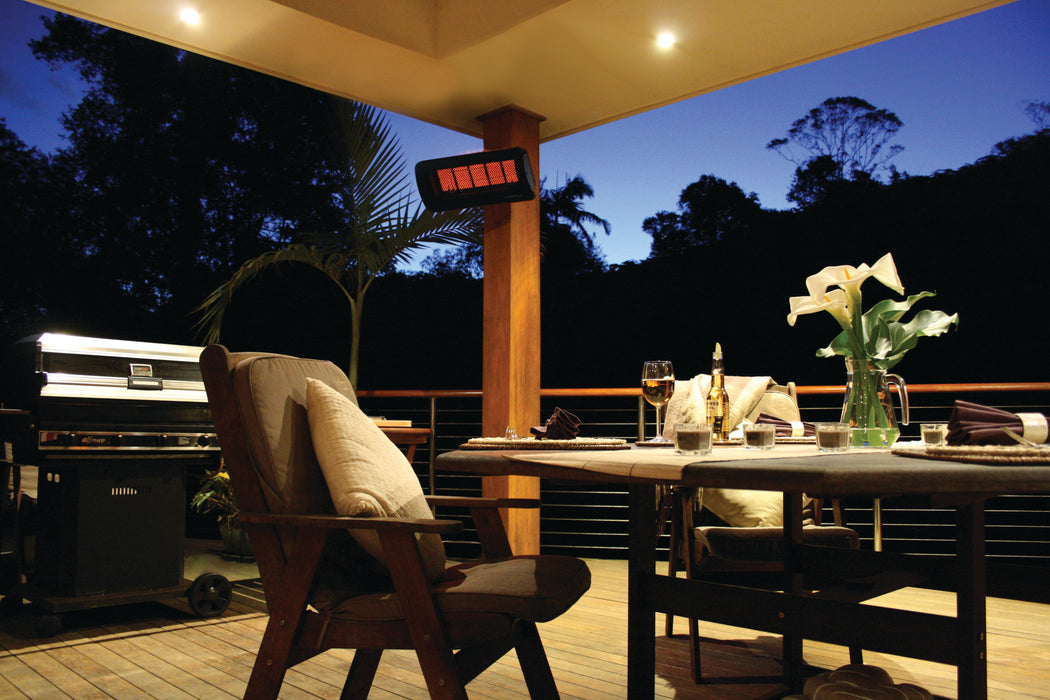 Bromic Heating Tungsten 500 Smart-Heat 25-Inch 43,000 BTU Gas Patio Heater