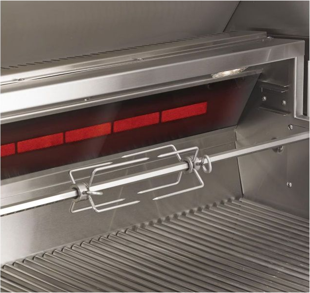 Twin Eagles 30-Inch 2-Burner Built-In Gas Grill with Infrared Rotisserie Burner