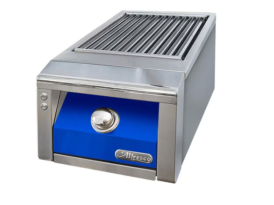 Alfresco Built-In Sear Zone Side Burner in Ultramarine Blue - AXESZ-S5002