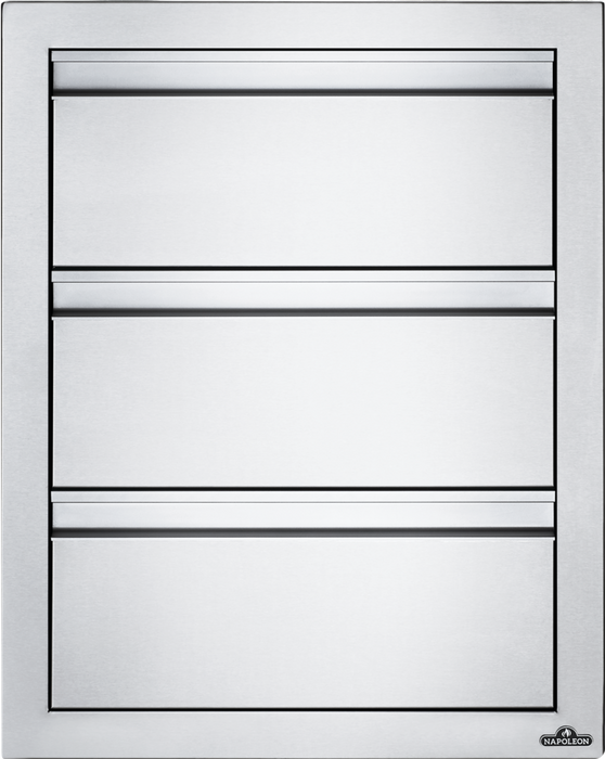 Napoleon 18 Inch Triple Drawer - BI-1824-3DR