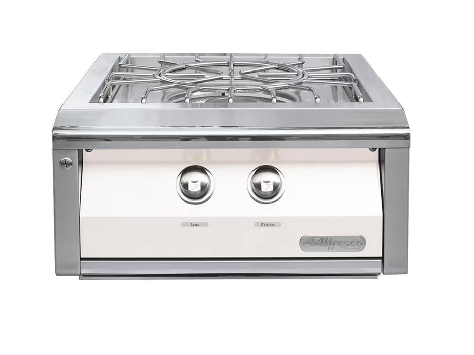 Alfresco 24-Inch Versa Power Cooking System in Signal White Gloss - AXEVP-S9003