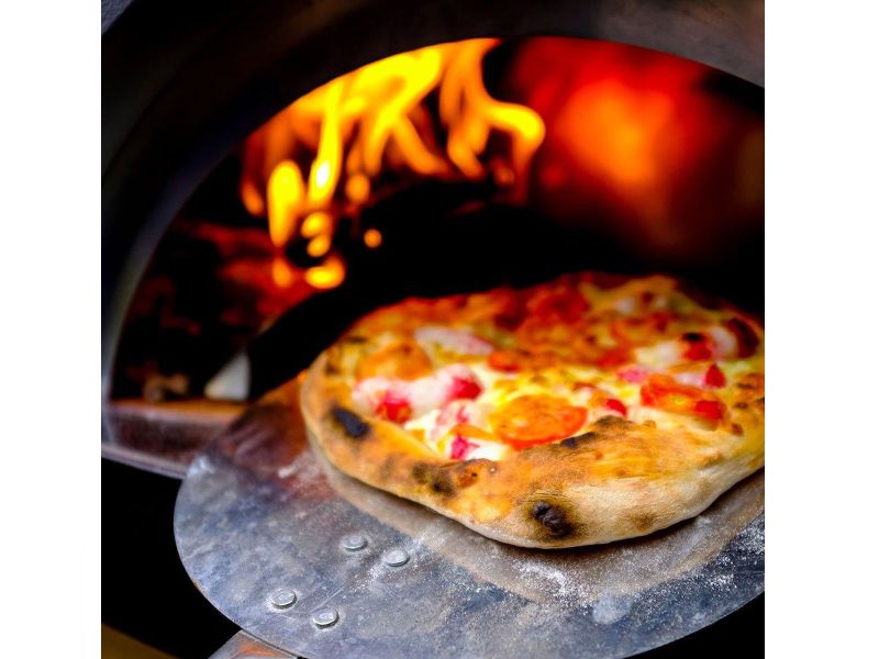 Alfa Nano 1 Pizze 23-Inch Wood-Fired Pizza Oven and Oven Base - Copper Base