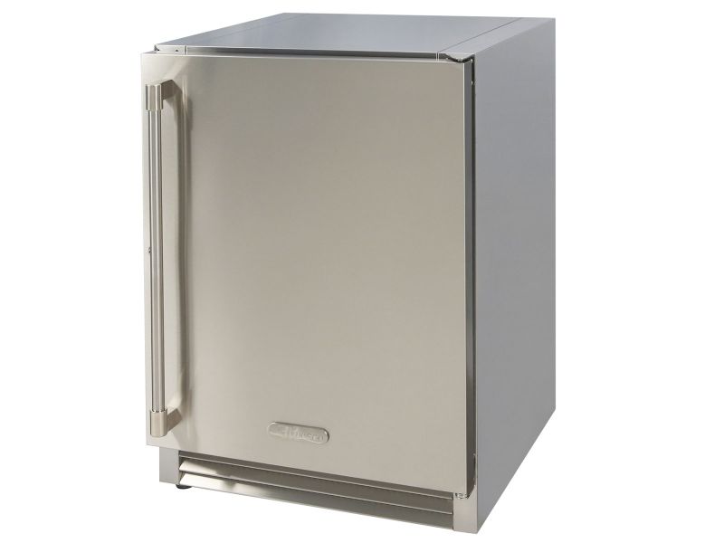 Alfresco 24-Inch 5.67 Cu. Ft. PolarCore™ Undercounter Outdoor Rated Refrigerator