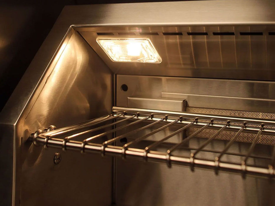 Alfresco ALXE 56-Inch Freestanding Deluxe Grill With Sear Zone, Rotisserie, And Side Burner in Stainless Steel - ALXE-56SZC