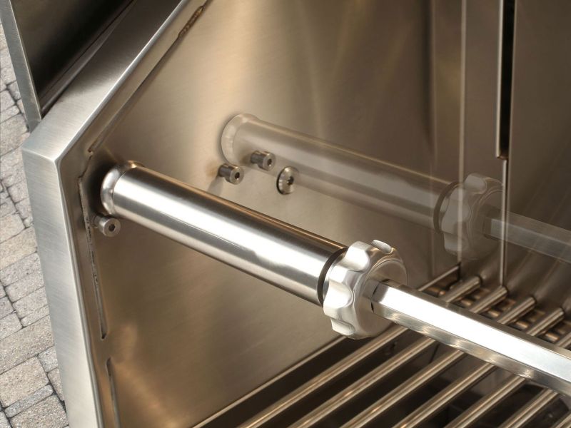 Alfresco AIPG 42-Inch Intelligent Built-In Gas Grill with Rotisserie - AIPG-42