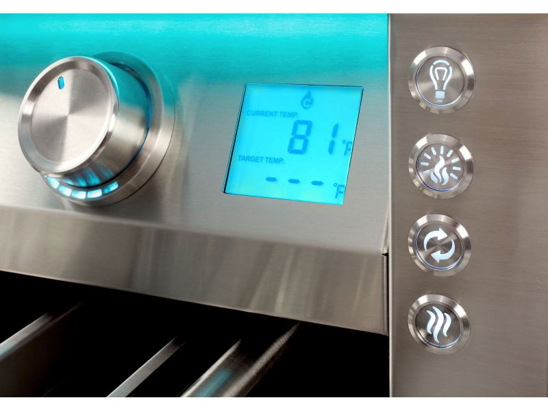 Alfresco AIPG 42-Inch Intelligent Built-In Gas Grill with Rotisserie - AIPG-42