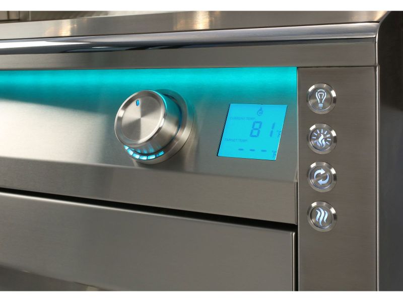 Alfresco AIPG 42-Inch Intelligent Built-In Gas Grill with Rotisserie - AIPG-42