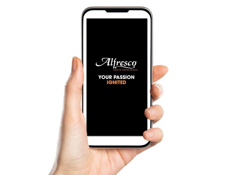 Alfresco AIPG 42-Inch Intelligent Built-In Gas Grill with Rotisserie - AIPG-42