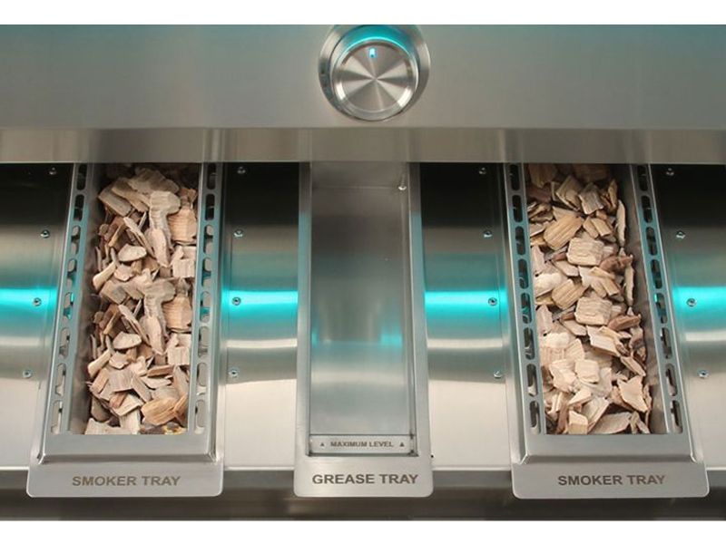 Alfresco AIPG 42-Inch Intelligent Built-In Gas Grill with Rotisserie - AIPG-42