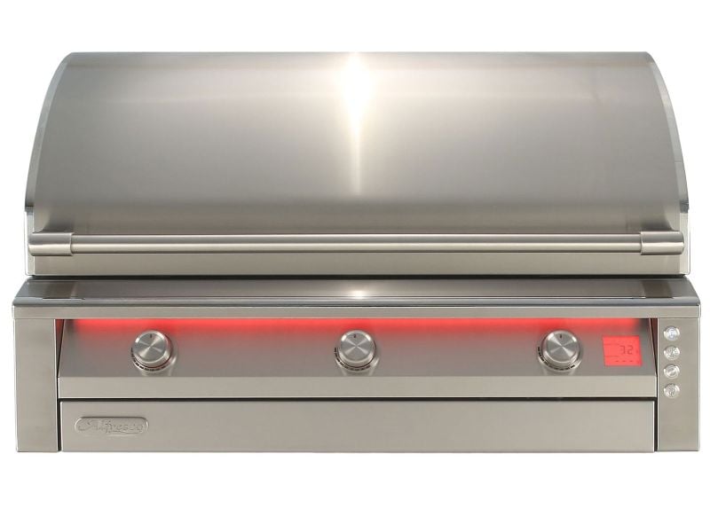 Alfresco AIPG 42-Inch Intelligent Built-In Gas Grill with Rotisserie - AIPG-42