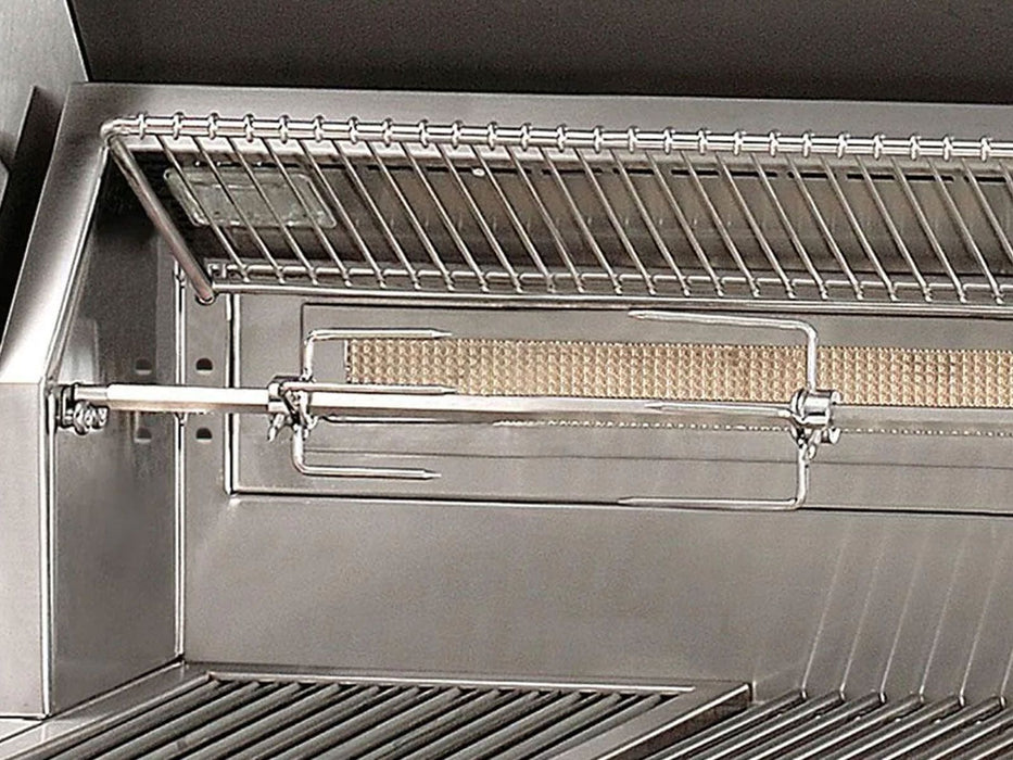 Alfresco ALXE 56-Inch Freestanding Deluxe Grill With Sear Zone, Rotisserie, And Side Burner in Stainless Steel - ALXE-56SZC
