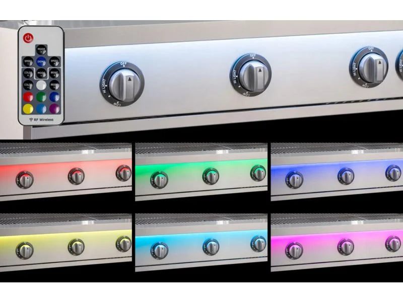 AOG 6 1/2-Foot Complete Island Package with L-Series 30-Inch 3-Burner Built-In Gas Grill & Double Side Burner - Travertine