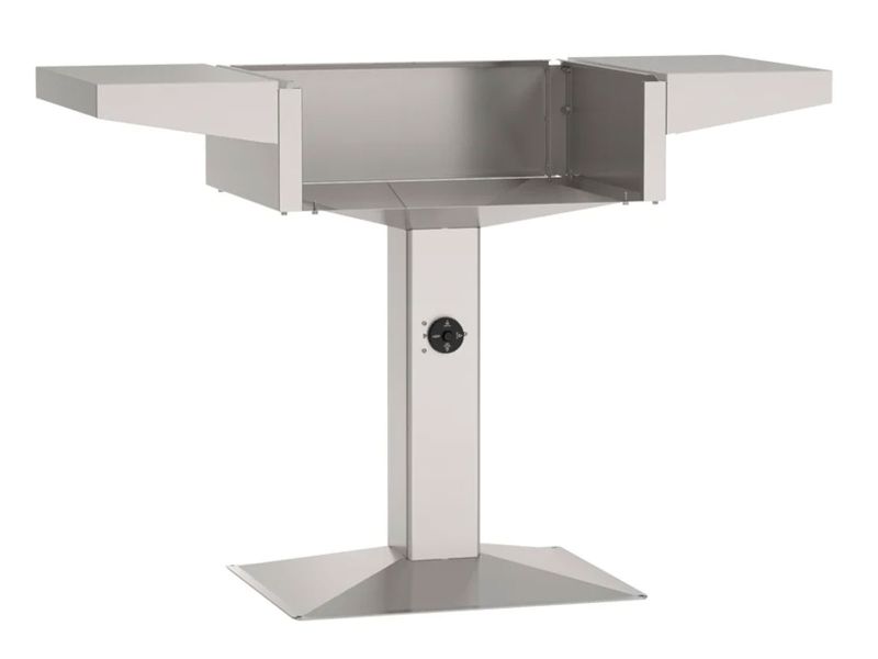 AOG American Outdoor Grill T-Series 24-Inch 2-Burner Gas Grill on Patio Post Base