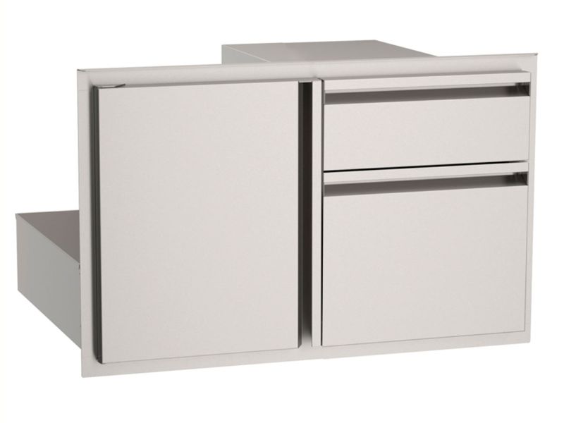 American Outdoor Grill 30-in Door w/ Double Drawer