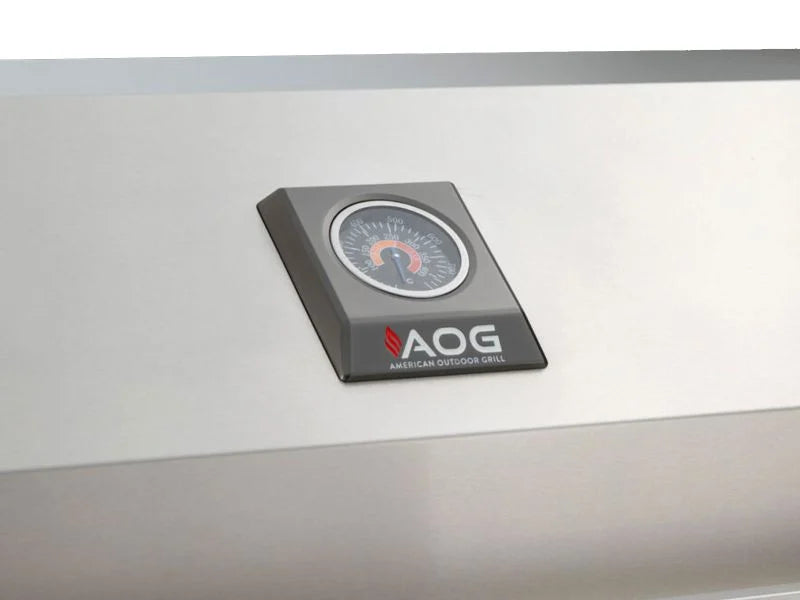 AOG American Outdoor Grill T-Series 24-Inch 2-Burner Gas Grill on Patio Post Base