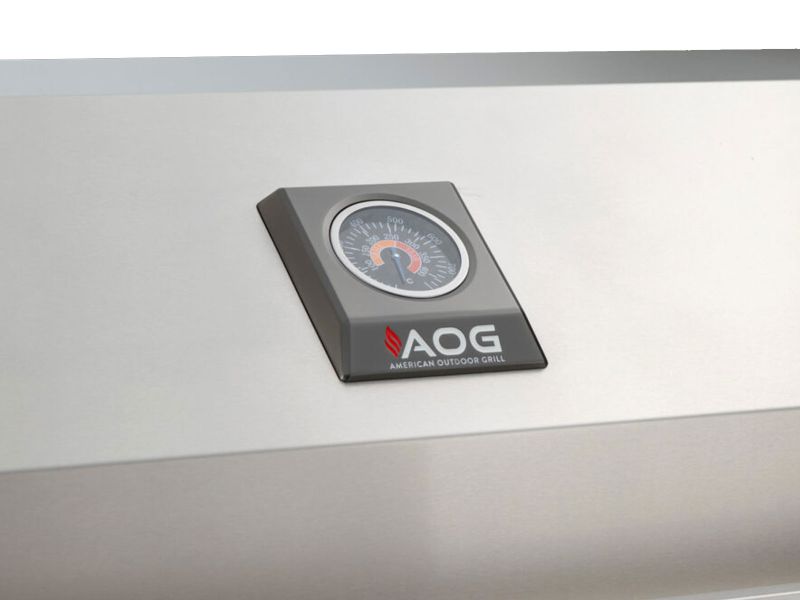 AOG 6 1/2-Foot Complete Island Package with L-Series 30-Inch 3-Burner Built-In Gas Grill & Double Side Burner - Travertine