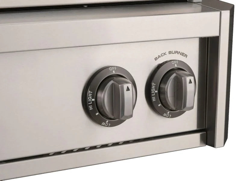 AOG 6 1/2-Foot Complete Island Package with L-Series 30-Inch 3-Burner Built-In Gas Grill & Double Side Burner - Travertine
