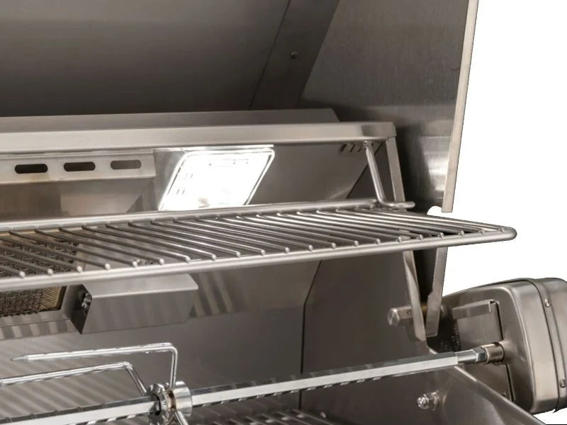 AOG 6 1/2-Foot Complete Island Package with L-Series 30-Inch 3-Burner Built-In Gas Grill & Double Side Burner - Travertine