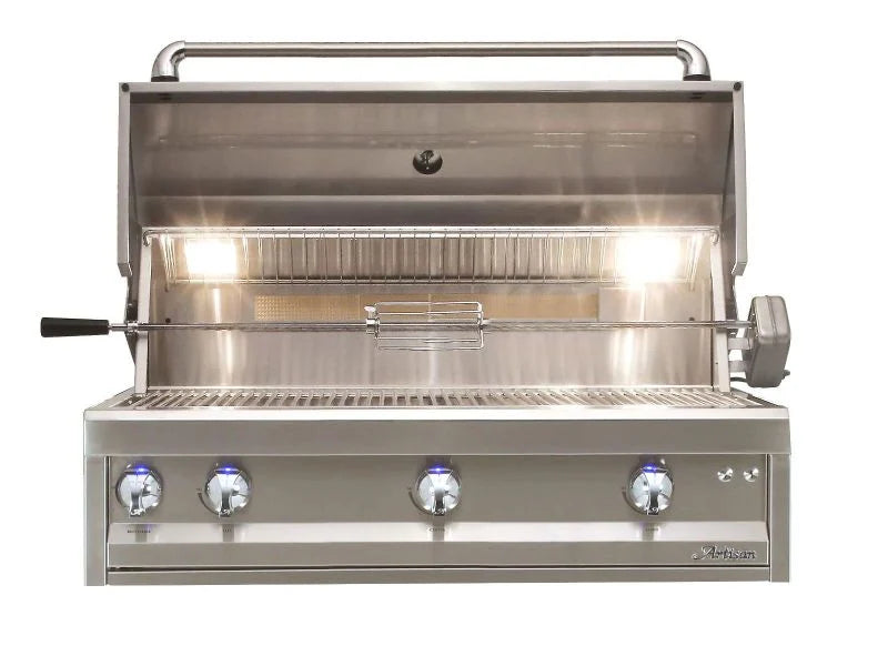 Artisan Professional 42" Built-In Grill, 3 Burner with Rotisserie - ARTP-42