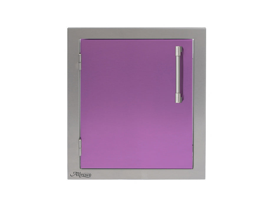 Alfresco 17-Inch Left-Hinged Vertical Single Access Door - S4005