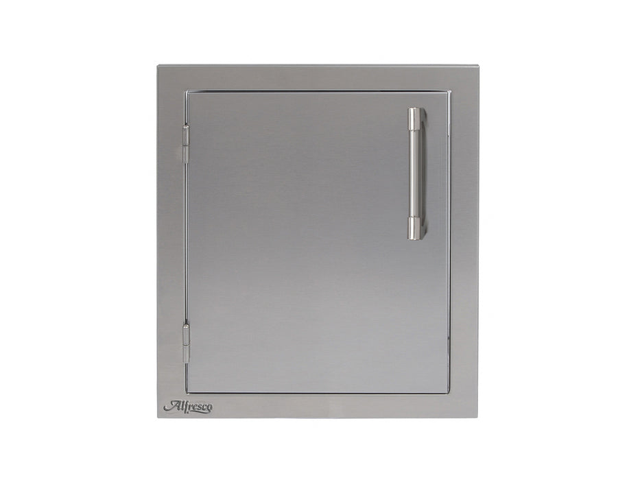 Alfresco 17-Inch Left-Hinged Vertical Single Access Door - S7004
