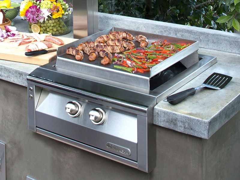 Alfresco 30-Inch Built-In Griddle-AXE-30GT