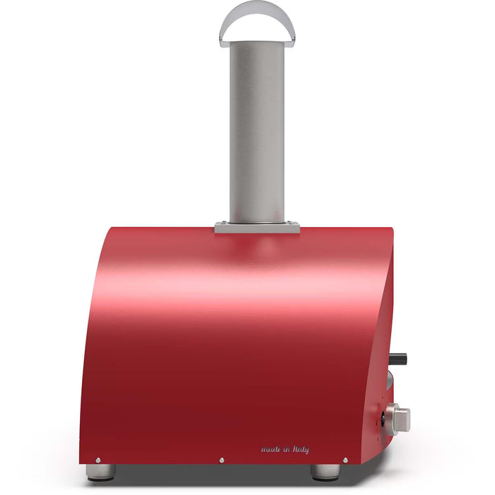 Alfa Moderno 2 Pizze Gas Pizza Oven - Ruby Red
