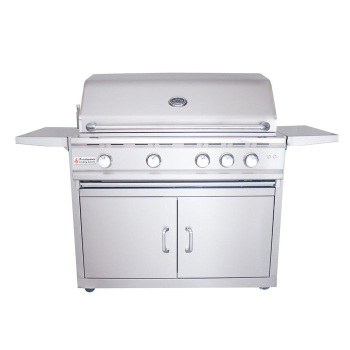 RCS Grill Cart For 38-Inch Cutlass Series Gas Grills - RONKC