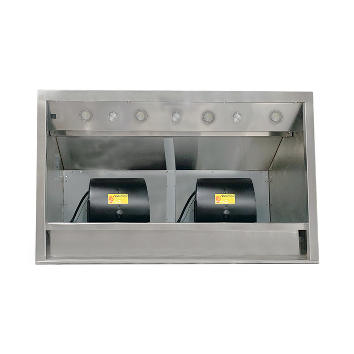 RCS 48-Inch Stainless Steel Outdoor Rated 1200 CFM Vent Hood - RVH48A