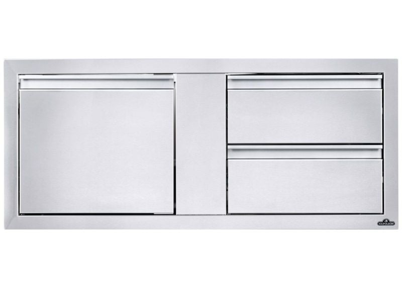 Napoleon 42-Inch Stainless Steel Single Door and Double Drawer Combo