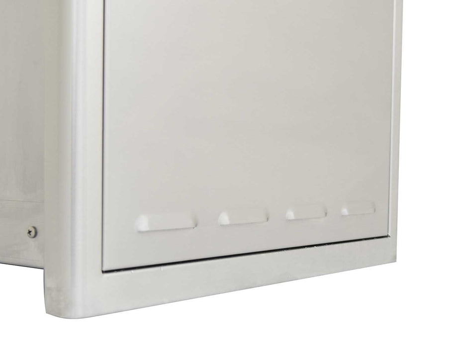 Blaze 20-Inch Stainless Steel Roll-Out Trash / Propane Tank Drawer - BLZ-TRLP-DRW-H