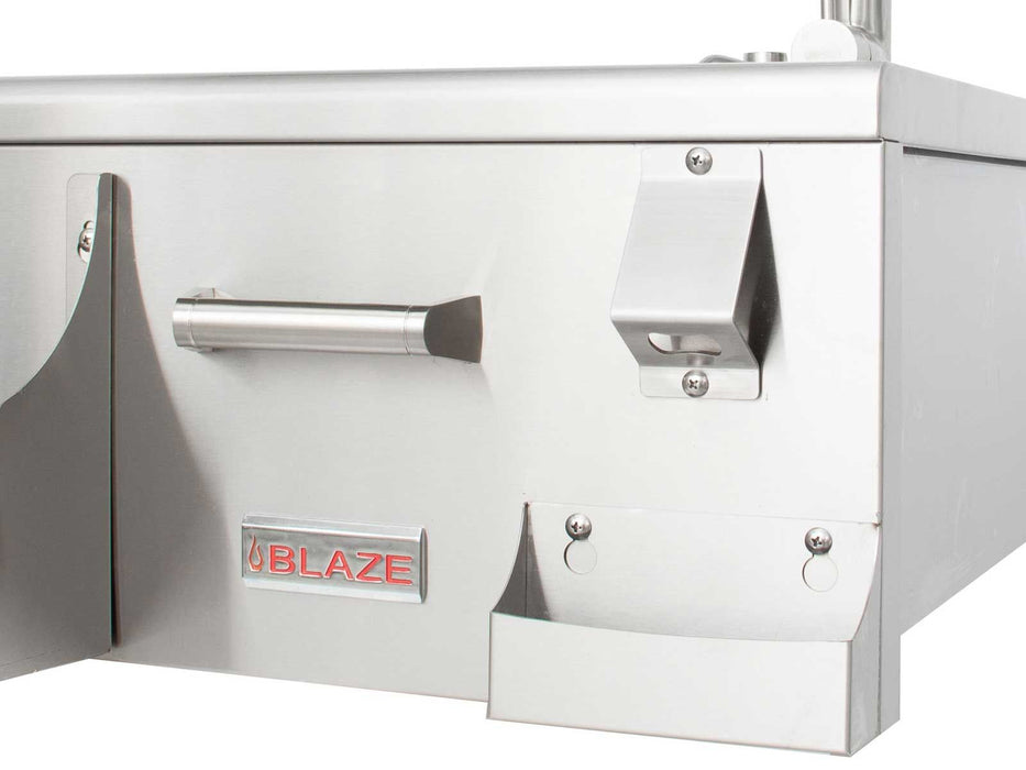 Blaze 30-Inch Beverage Center w/ Sink & Ice Bin Cooler - BLZ-30CKT-SNK