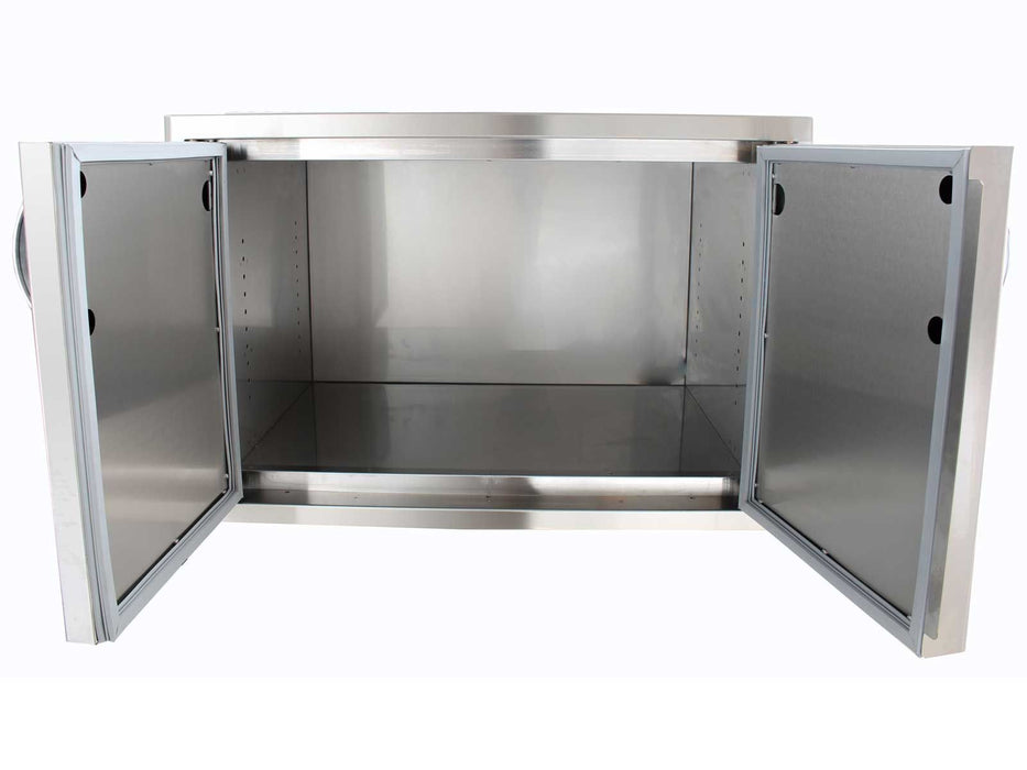 Blaze 32-in Sealed Stainless Steel Soft Close Dry Storage Pantry w/ Shelf - BLZ-DRY-STG2-SC