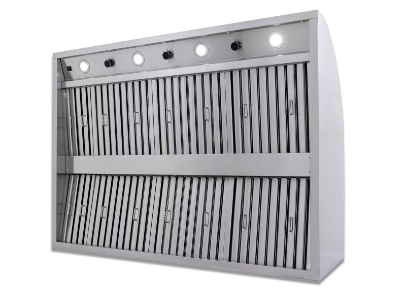 Blaze 48-Inch Stainless Steel Outdoor Vent Hood - BLZ-48-VHOOD