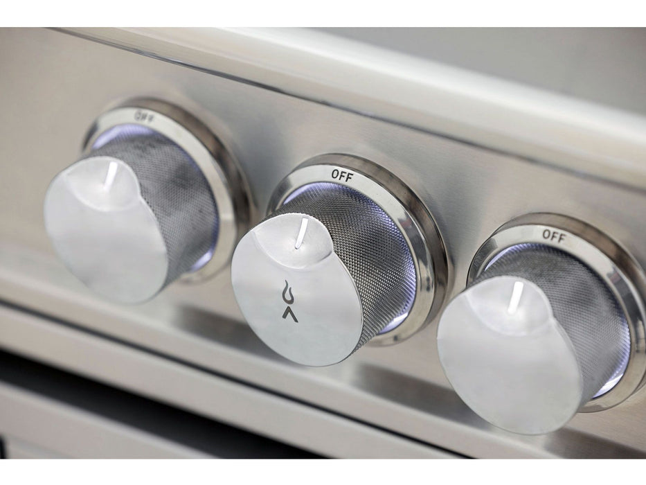 Blaze LTE PRO 32-in 4-Burner Built-In Gas Grill w/ Digital Temperature Screen & Rotisserie - BLZ-4LTEPRO