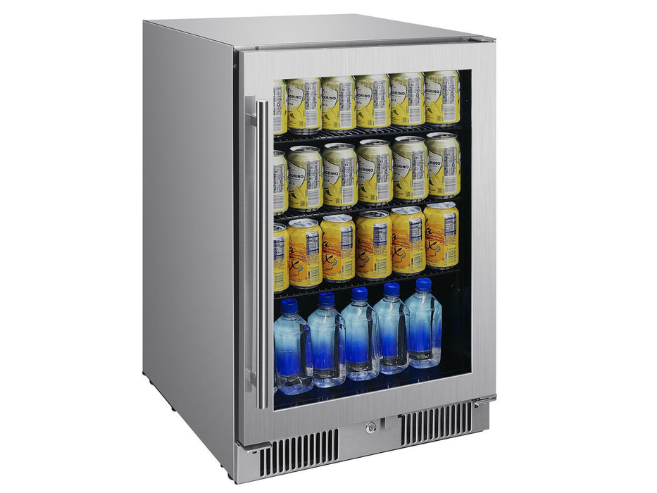 Blaze 20-Inch 4.5 Cu. Ft. Outdoor Rated Beverage Cooler w/ Lock - BLZ-GDBEV20-4.5
