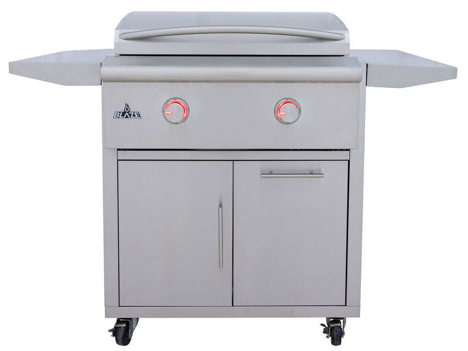 Blaze LTE+ 30-Inch Gas Freestanding Griddle w/ Lift-Assist Hood - BLZ-GRIDDLE-LTE3+BLZ-GRIDDLE-CART-SC2