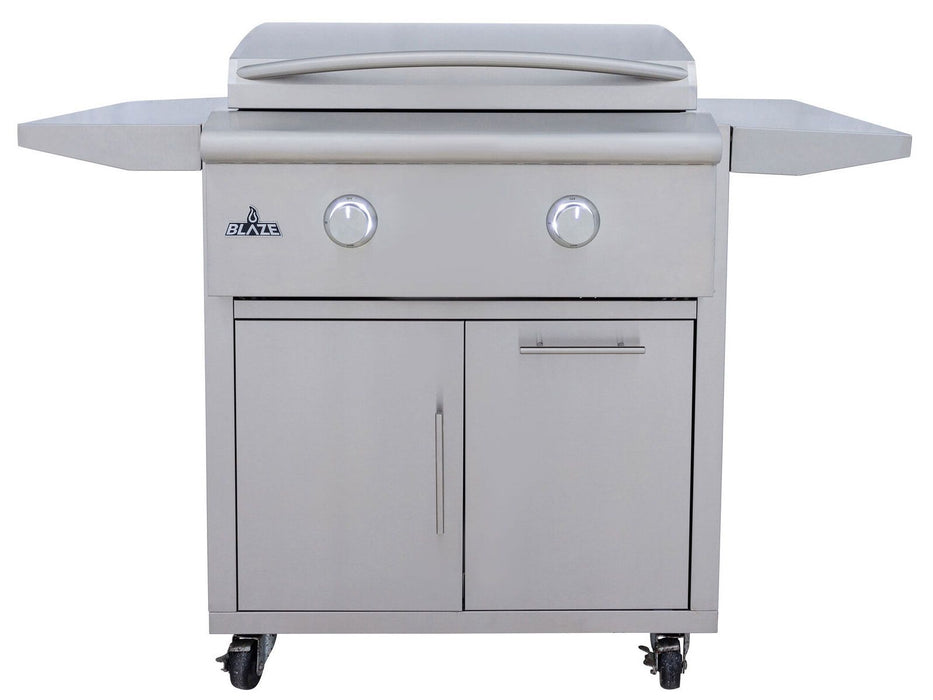 Blaze LTE+ 30-Inch Gas Freestanding Griddle w/ Lift-Assist Hood - BLZ-GRIDDLE-LTE3+BLZ-GRIDDLE-CART-SC2