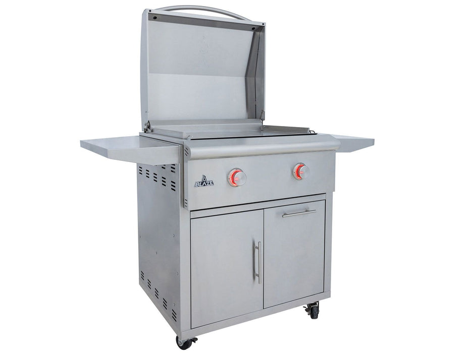 Blaze LTE+ 30-Inch Gas Freestanding Griddle w/ Lift-Assist Hood - BLZ-GRIDDLE-LTE3+BLZ-GRIDDLE-CART-SC2