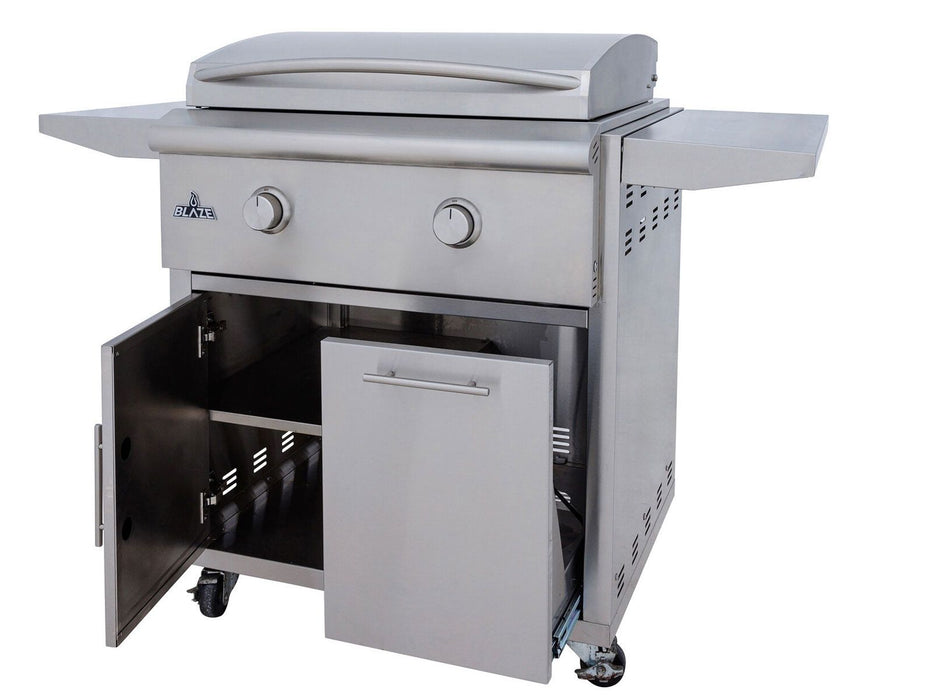Blaze Grill Cart for LTE+ 30-Inch Griddles - BLZ-GRIDDLE-CART-SC2
