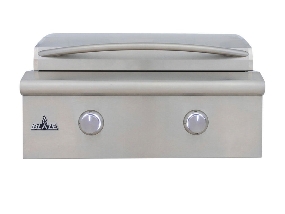 Blaze LTE+ 30-Inch Built-in Gas Griddle w/ Lift-Assist Hood - BLZ-GRIDDLE-LTE3