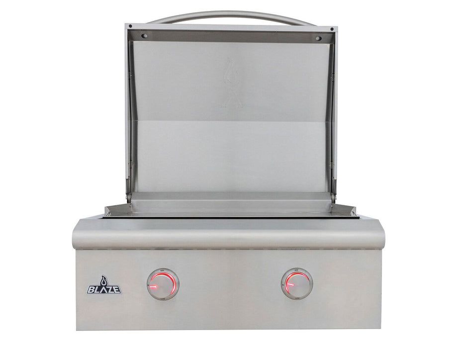 Blaze LTE+ 30-Inch Built-in Gas Griddle w/ Lift-Assist Hood - BLZ-GRIDDLE-LTE3