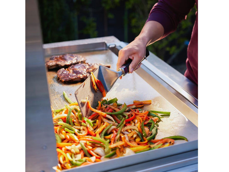 Blaze LTE PRO 40-Inch Freestanding Gas Griddle w/ Digital Temperature Screen & Lift-Assist Lid - BLZ-GRIDDLE40+BLZ-GRIDDLE40-CART-LTSC