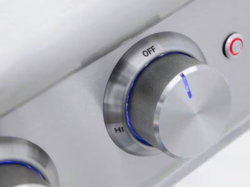 Blaze LTE+ Built-In Gas High Performance Power Burner W/ Wok Ring & Stainless Steel Lid - BLZ-PBLTE3