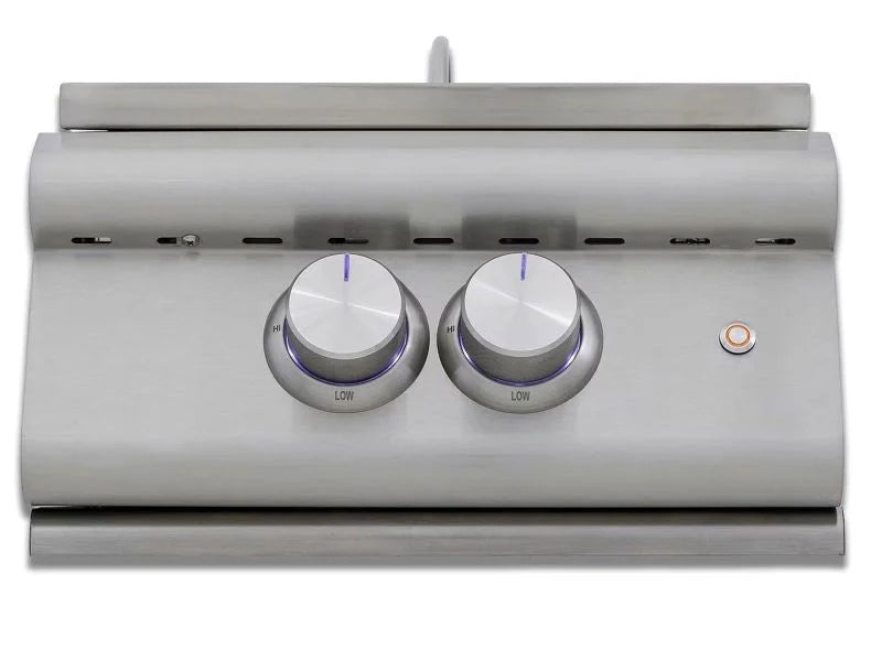Blaze LTE+ Built-In Gas High Performance Power Burner W/ Wok Ring & Stainless Steel Lid - BLZ-PBLTE3
