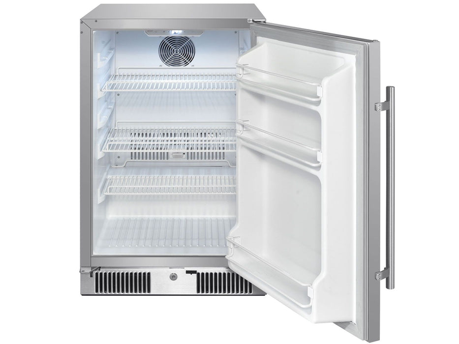 Blaze 20-Inch 4.3 Cu. Ft. Outdoor Rated Refrigerator w/ Lock - BLZ-SSRF20-4.3