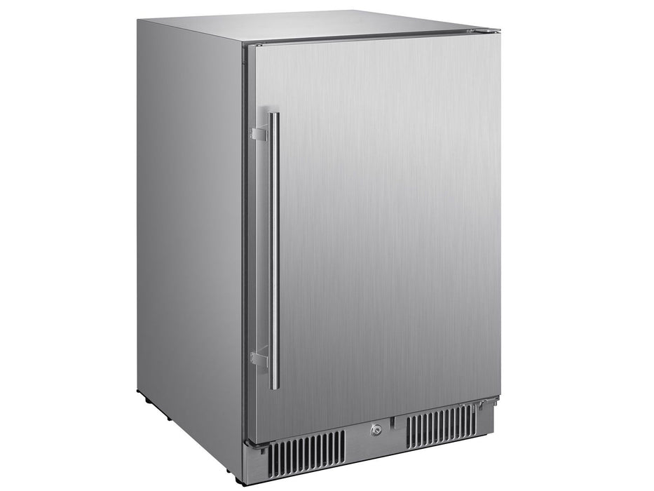 Blaze 20-Inch 4.3 Cu. Ft. Outdoor Rated Refrigerator w/ Lock - BLZ-SSRF20-4.3