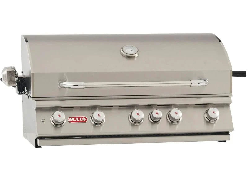 Bull Brahma 38-Inch 5-Burner Built-In Gas Grill With Rotisserie