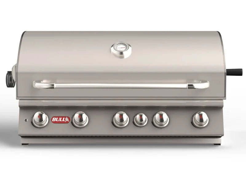 Bull Brahma 38-Inch 5-Burner Built-In Gas Grill With Rotisserie